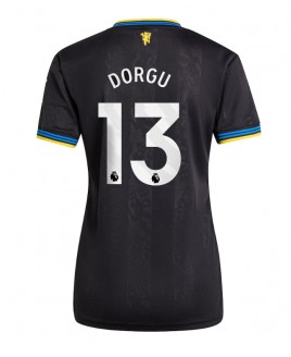 Günstige Manchester United Patrick Dorgu #13 3rd trikot Damen 2025-26 Kurzarm